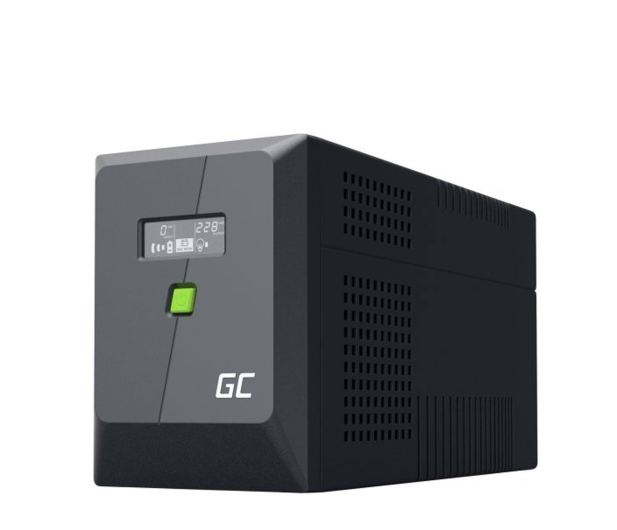 Green Cell UPS PowerProof (1500VA/1050W, LCD) UPSLP1050 / 5904326375659 - 1364731 - zdjęcie 3